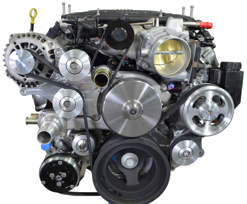 LT4 Serpentine Drive System Billet Wet Sump Supercharged 6 2L