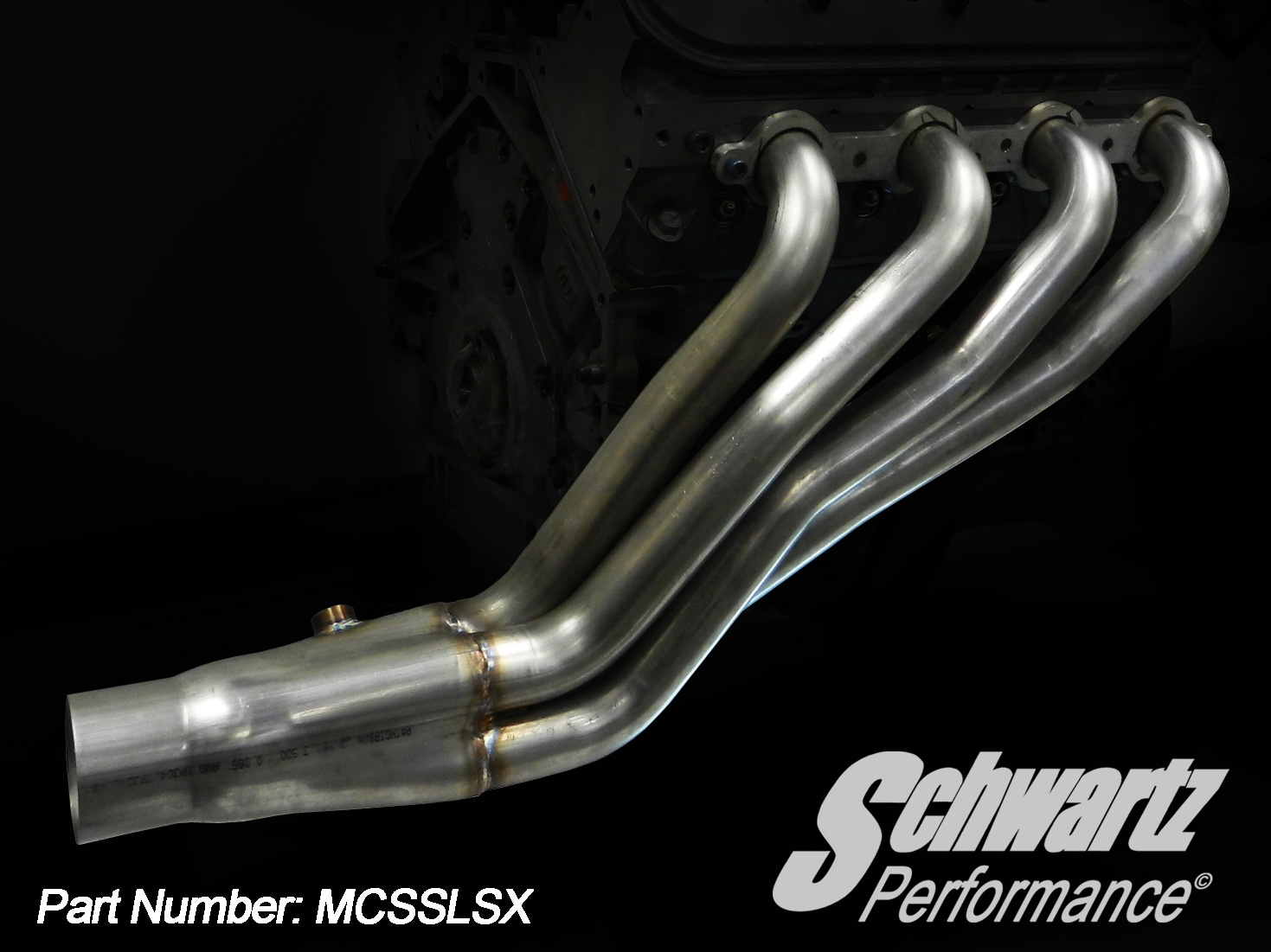 Schwartz Chassis LSx Headers Schwartz Performance