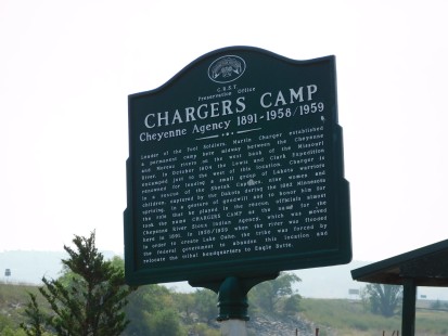 Chargers Camp Historic Marker