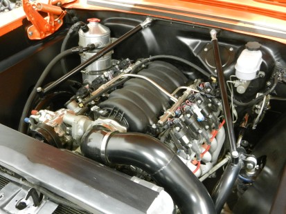 Schwartz Performance 1962-1967 Chevy II Nova Chassis engine bay