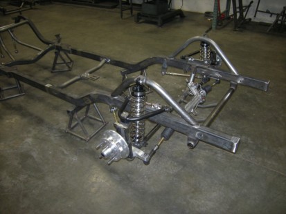 Schwartz Performance 69 Mustang Chassis bare