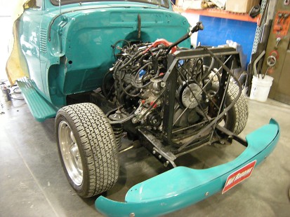 Schwartz Performance 1949 Chevy Pickup- original frame engine