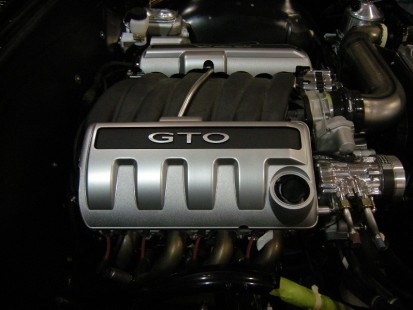 Schwartz Performance 1964 GTO engine assembly