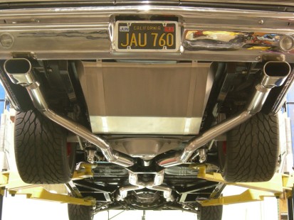 Schwartz Performance 1964 GTO under rear exhaust