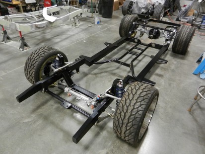 Schwartz Performance tri-5 Chevy chassis front2