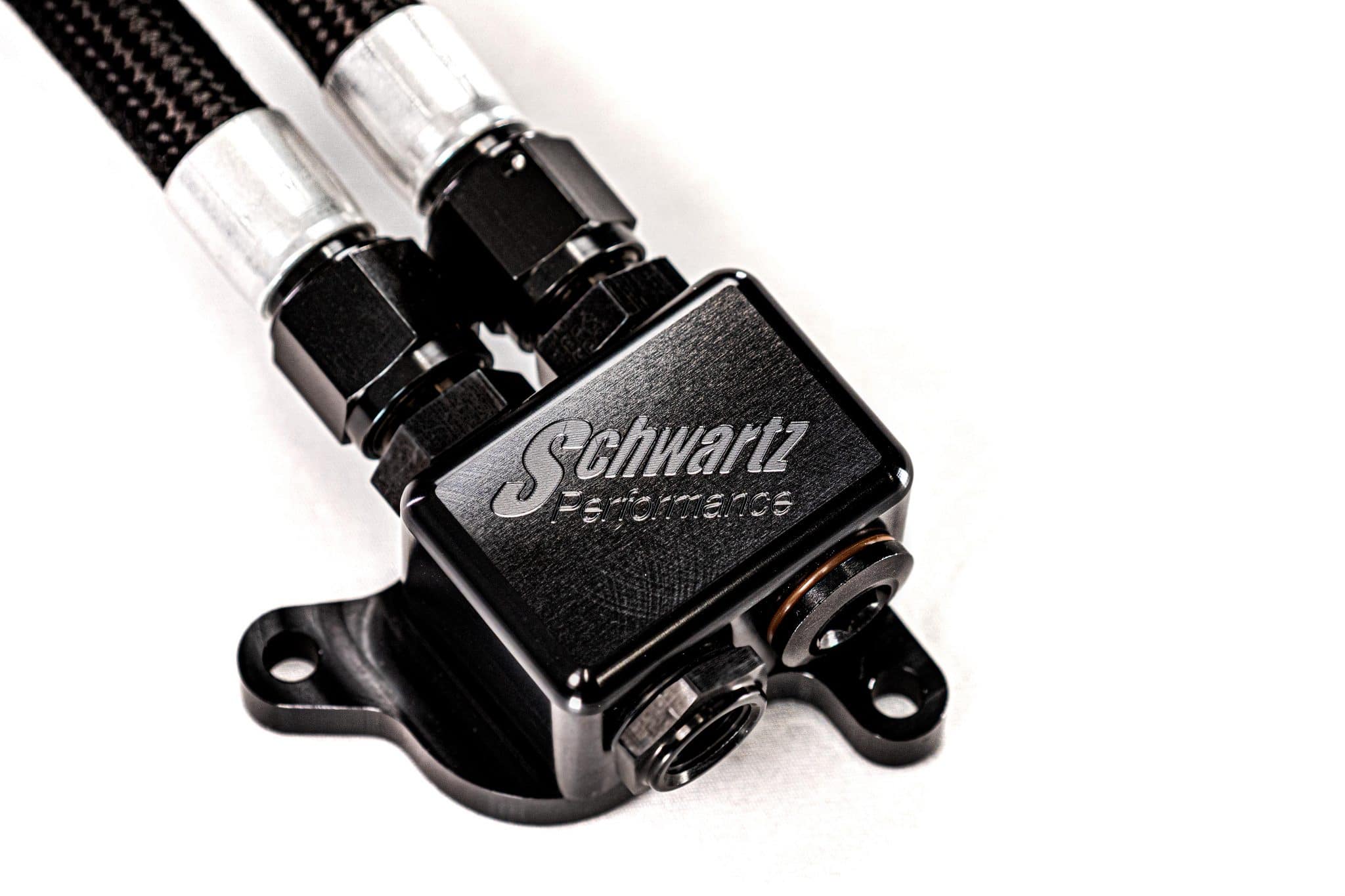 Hellcat Supercharger Intercooler Manifold Adapters Billet Aluminum AN