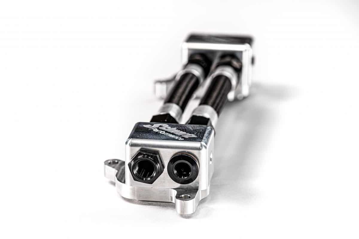 Hellcat Supercharger Intercooler Manifold Adapters Billet Aluminum AN