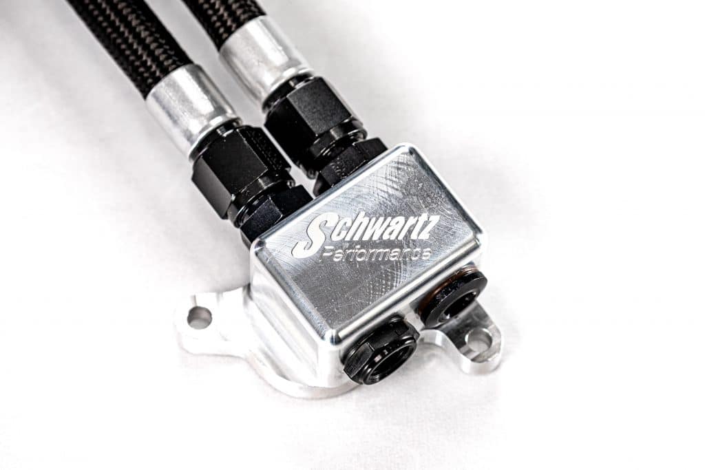 Hellcat Supercharger Intercooler Manifold Adapters Billet Aluminum AN