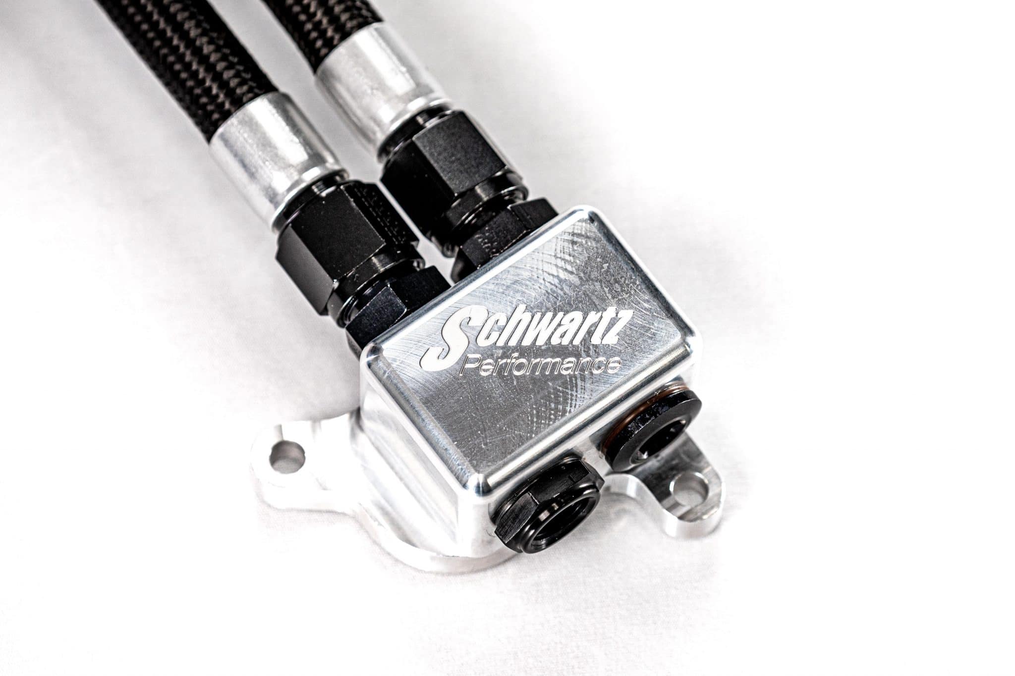 Hellcat Supercharger Intercooler Manifold Adapters Billet Aluminum AN