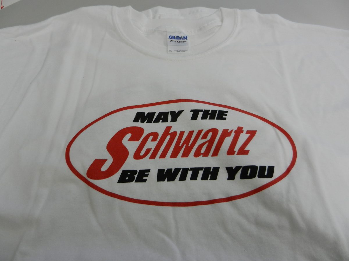 "May The Schwartz Be With You" T-shirt - Schwartz Performance