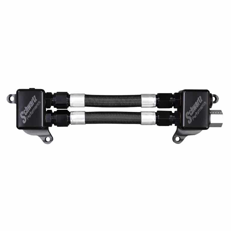 Hellcat Supercharger Intercooler Manifold Adapters Billet Aluminum AN