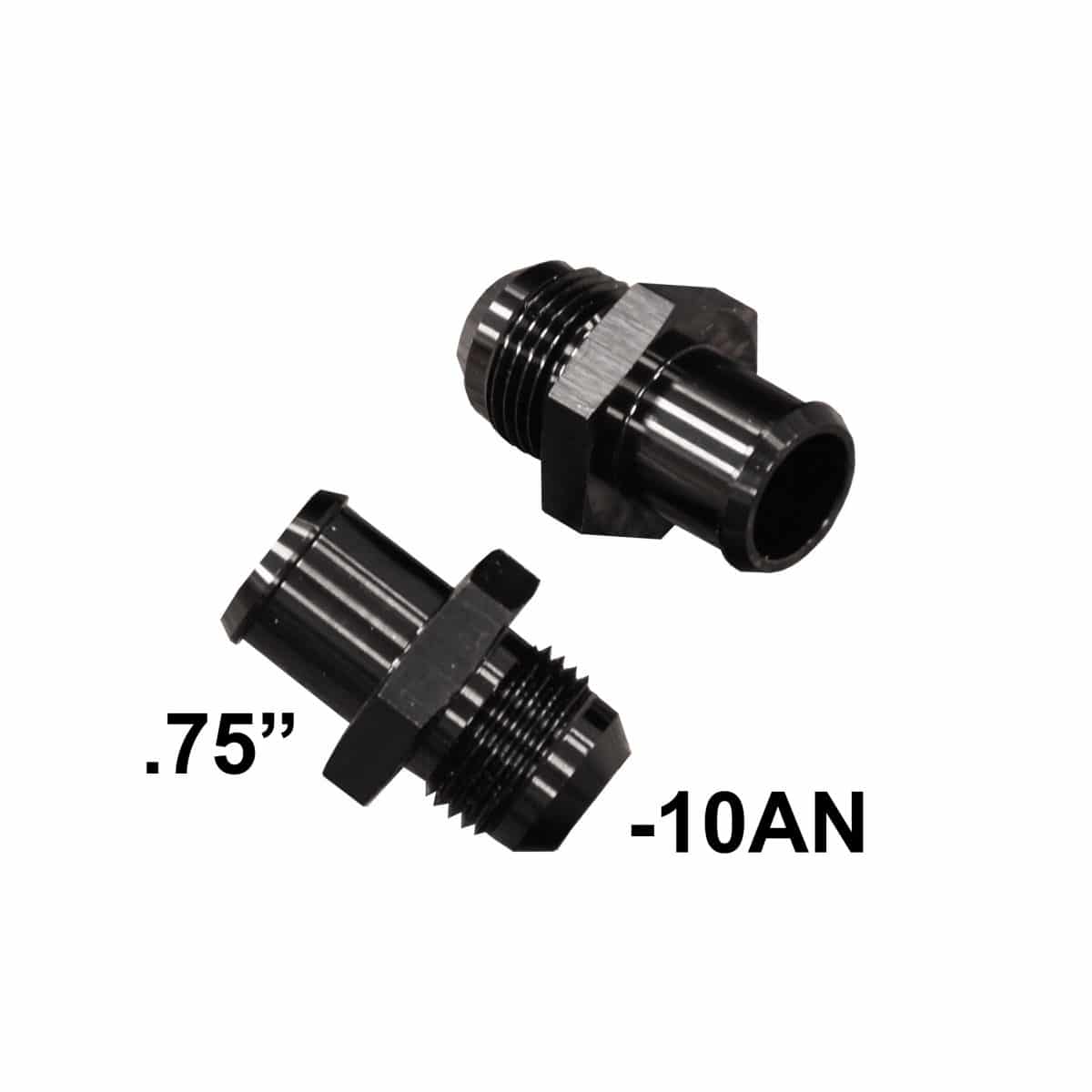 Hellcat Fuel Rail Fitting Connector Adapter 8AN 10AN Schwartz